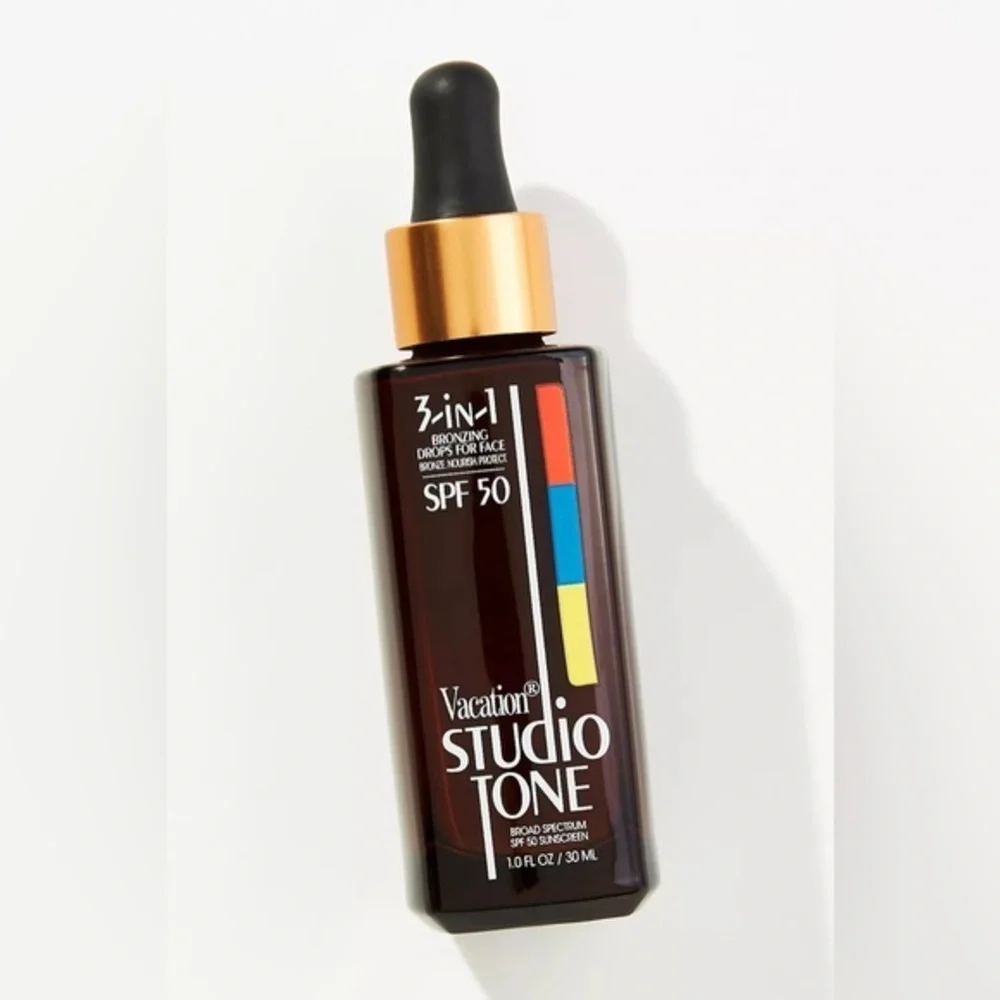 Vacation Studio Tone SPF 50 Bronzing Drops for Face
